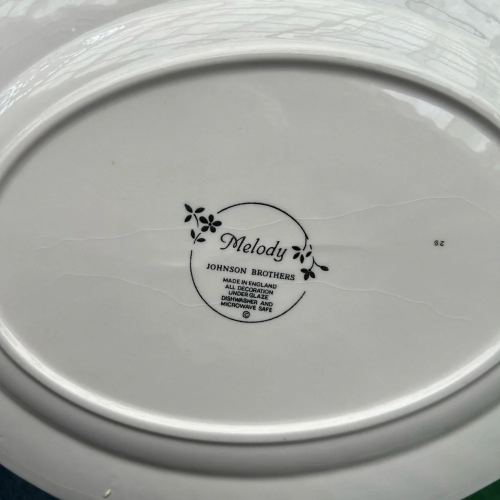 Johnson Brothers Melody Ceramic Plate 22 pieces!!
Made in England! - Picture 4 of 6